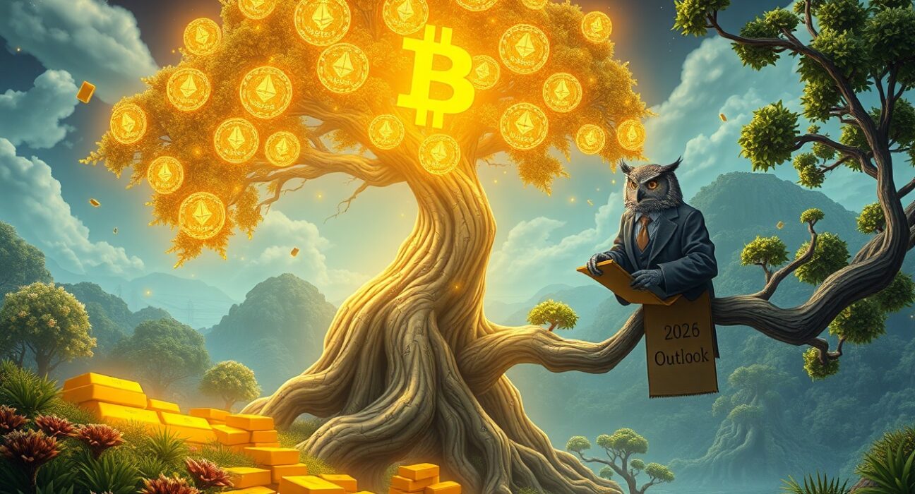 BlackRock's 2026 investment outlook highlights cryptocurrency and asset tokenization as key themes.