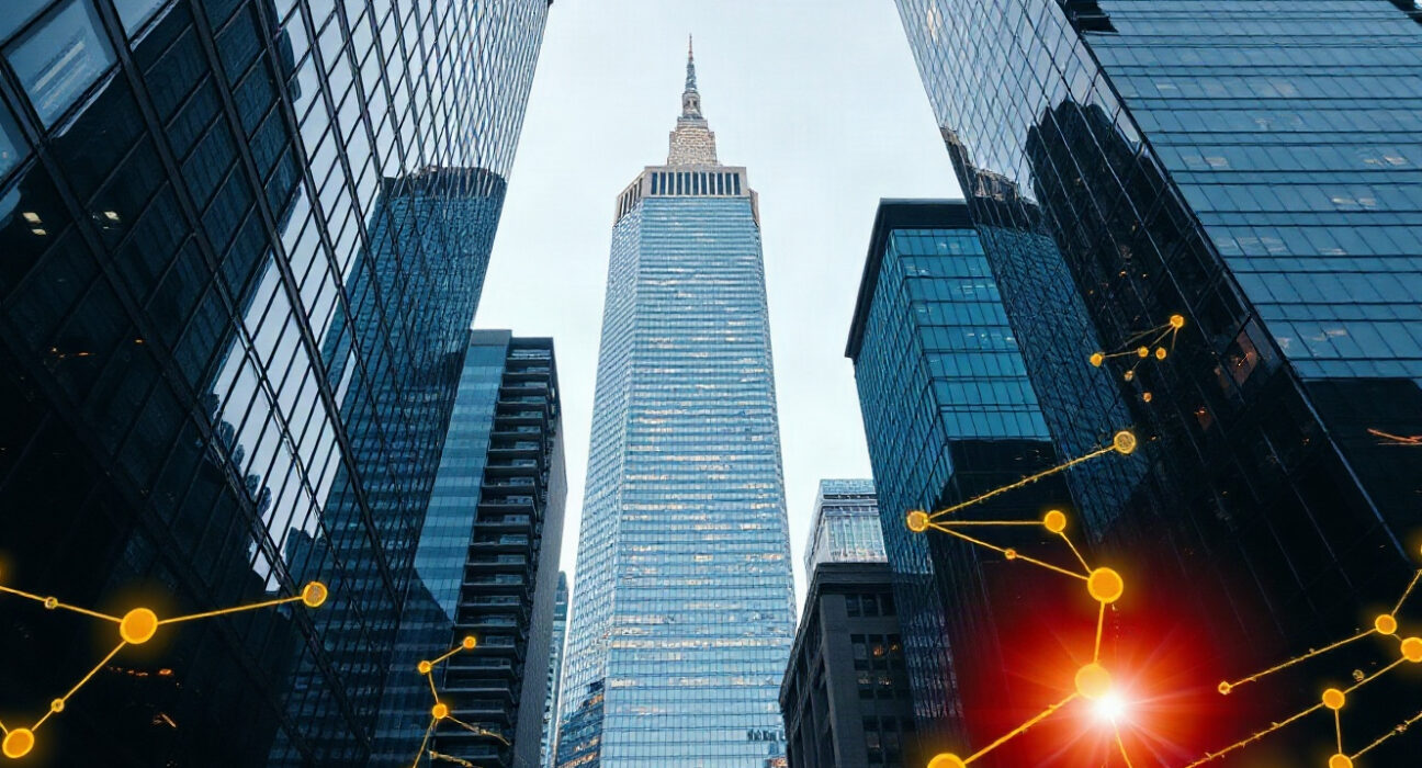 BlackRock CEO Larry Fink says tokenization is the next major market trend, with financial buildings and blockchain overlay.