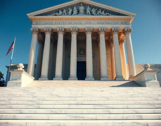 U.S. Supreme Court building in Washington, D.C., where Custodia Bank's Fed master account case may be heard.