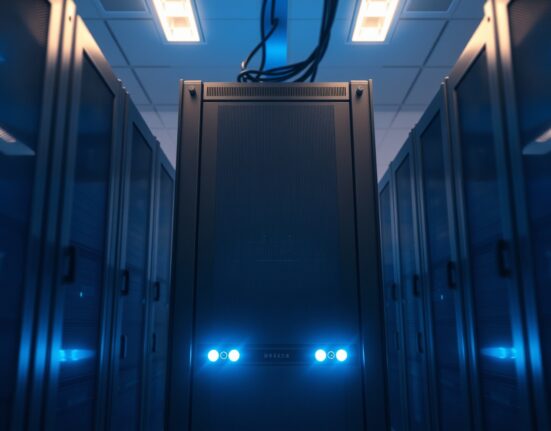 Blockchain Capital's strategic ETH staking represented by secure data center infrastructure.