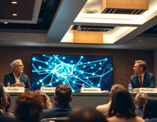 Panel discussion on blockchain privacy and AML at Consensus 2026 conference