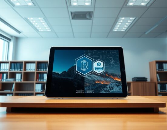 Blockchain technology verifying AI-generated content in regulatory setting as discussed by CFTC Chairman