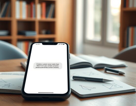 Bluesky AI Attie app interface for creating personalized social media feeds