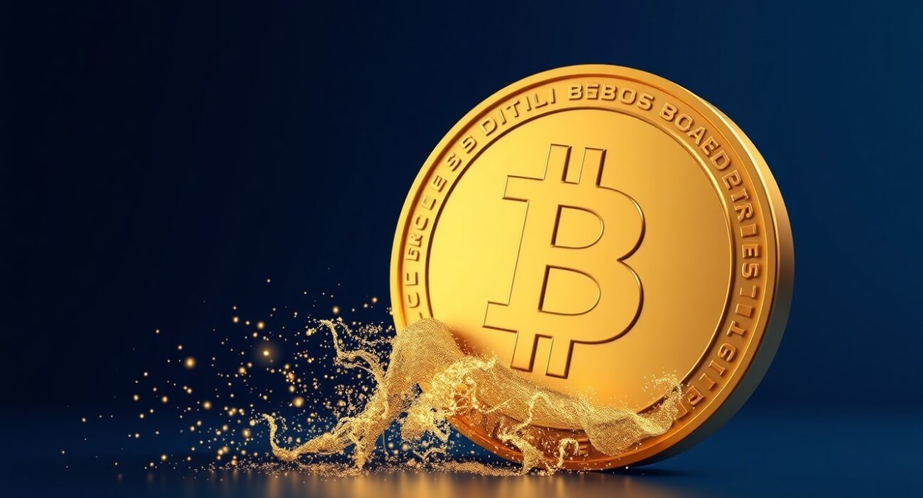 Conceptual image of the BNB token burn process removing $1 billion in value from circulation.