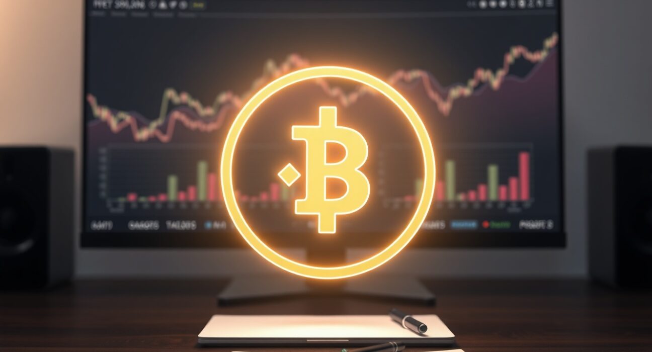 Analysis of Binance Coin (BNB) price predictions and future market potential on a financial desk.