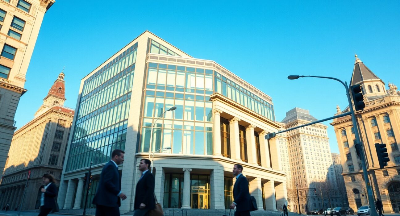Bank of Canada headquarters as policymakers assess interest rates amid oil-driven inflation concerns.