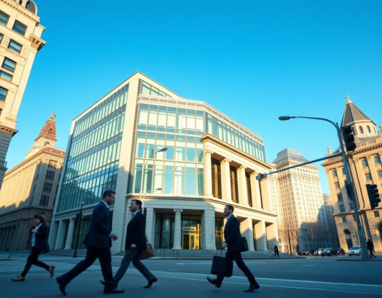 Bank of Canada headquarters as policymakers assess interest rates amid oil-driven inflation concerns.