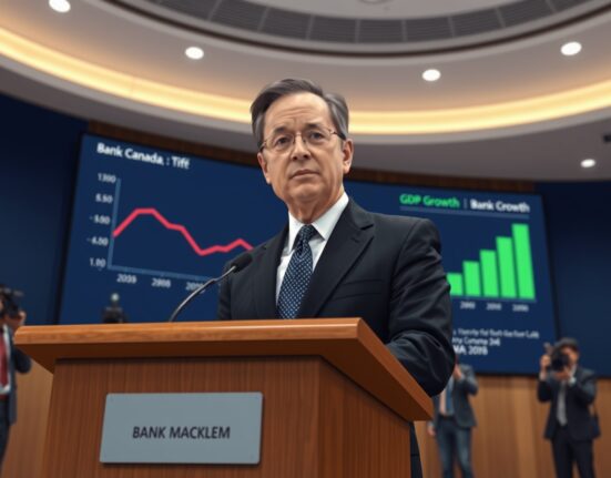 Bank of Canada Governor Tiff Macklem delivers a speech on the economic outlook after the central bank held interest rates unchanged.