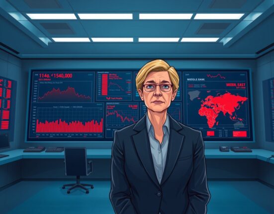 Bank of England official Sarah Breeden analyzing financial market stress risks from Iran war