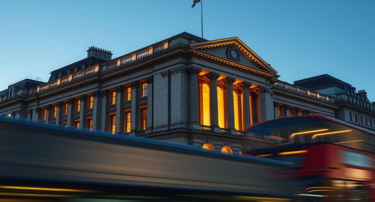 Bank of England building analysis on monetary policy and energy price impacts