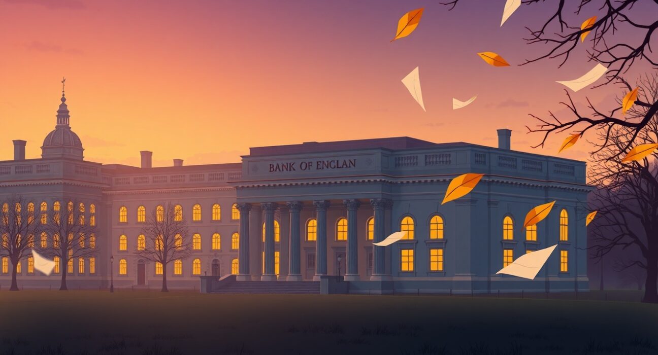 Bank of England Governor Andrew Bailey signals a potential interest rate cut affecting UK monetary policy.