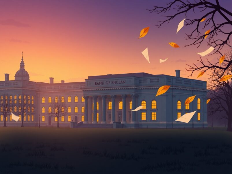 Bank of England Governor Andrew Bailey signals a potential interest rate cut affecting UK monetary policy.