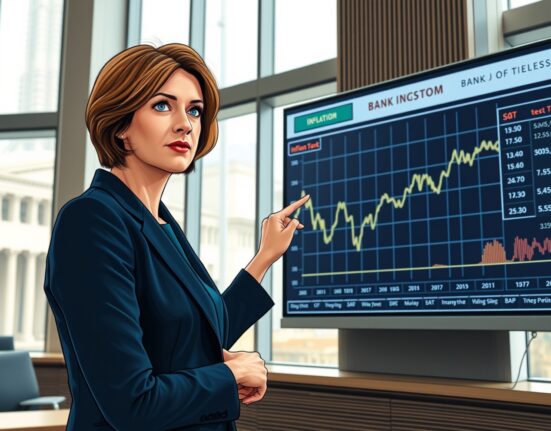 Bank of England policymaker Megan Greene analyzing inflation charts warning about second-round effects