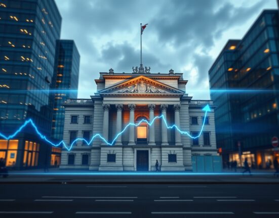 Bank of England building representing monetary policy decisions affecting Pound Sterling exchange rates