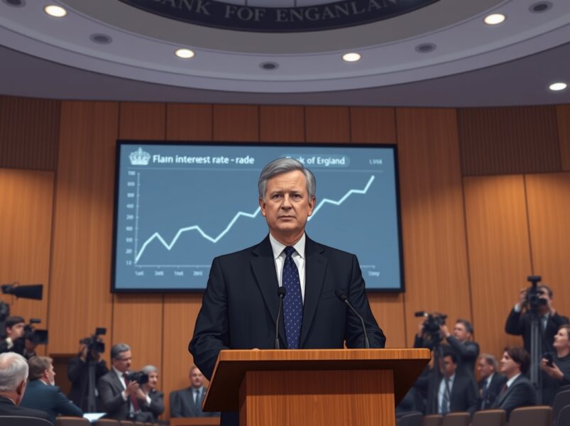 BoE Interest Rate Outlook: Bailey Delivers Cautious Message After Holding Rates Steady