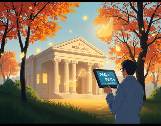 Bank of England monetary policy challenged by strong UK PMI economic data according to Nomura analysis