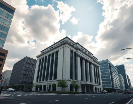 Bank of Japan headquarters in Tokyo, representing BOJ gradual tightening amid higher inflation risks analyzed by UOB.