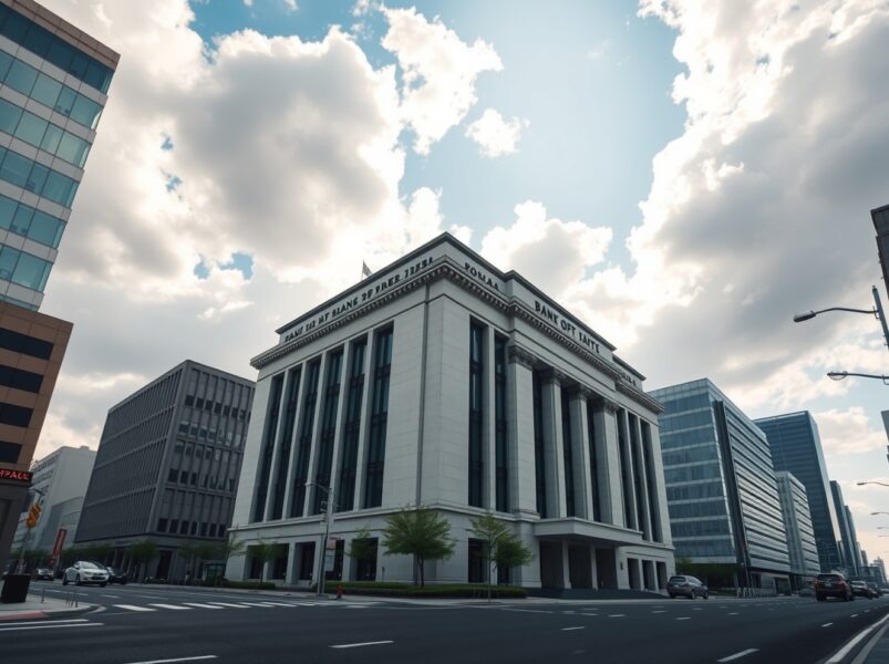 Bank of Japan headquarters in Tokyo, representing BOJ gradual tightening amid higher inflation risks analyzed by UOB.