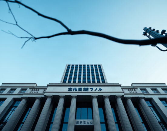 Bank of Japan headquarters building in Tokyo, symbolizing monetary policy decisions.