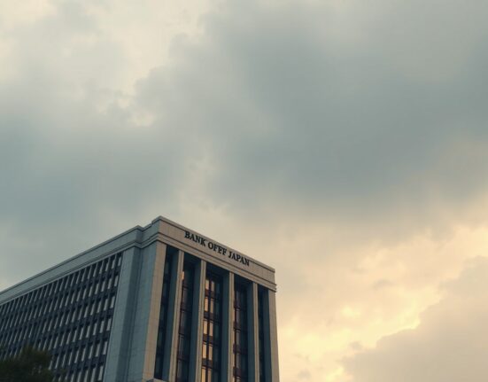 Bank of Japan headquarters in Tokyo as Iran war fuels inflation concerns and BOJ holds rates steady.