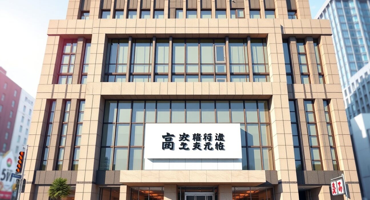 Bank of Japan headquarters in Tokyo as inflation forecast faces revision due to oil price pressures