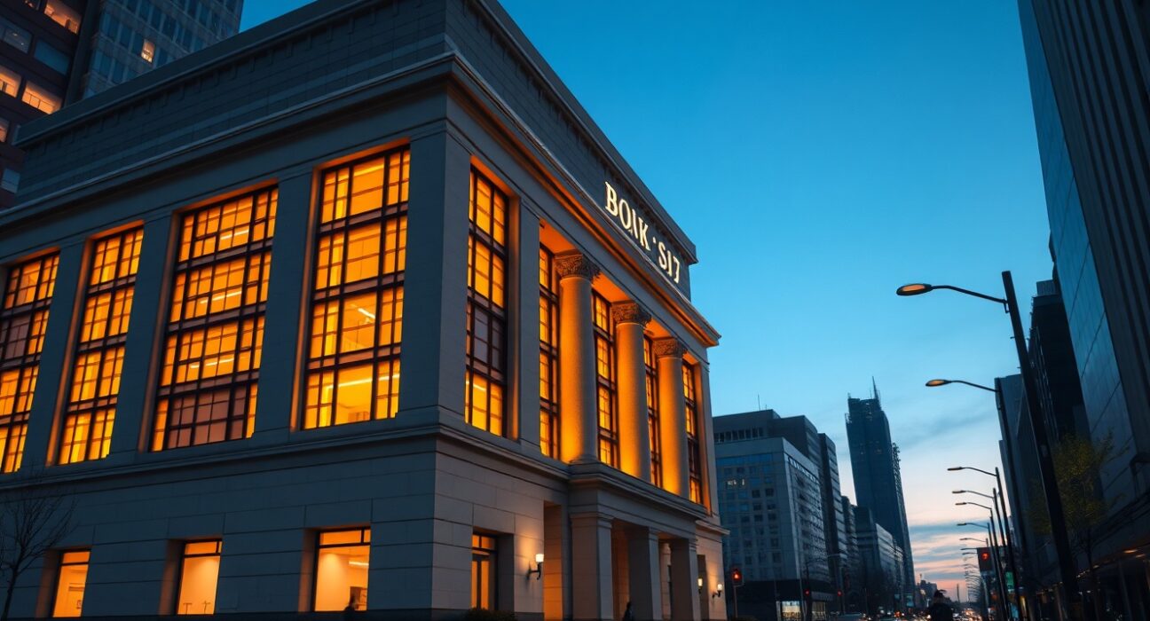 Bank of Japan headquarters building representing monetary policy decisions and interest rate changes
