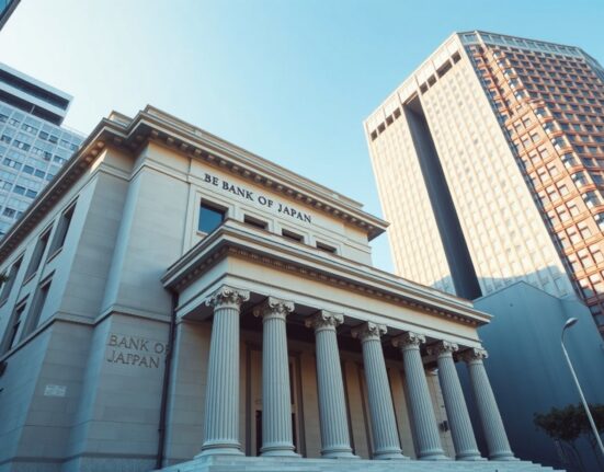 Bank of Japan headquarters building representing financial system stability in Tokyo
