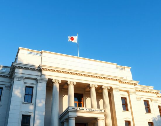 Bank of Japan headquarters in Tokyo signaling June hike prospects for yen policy shift