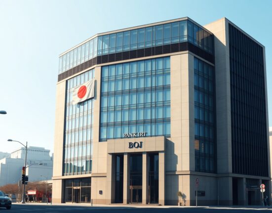 Bank of Japan headquarters in Tokyo, representing the central bank's monetary policy decision timeline.