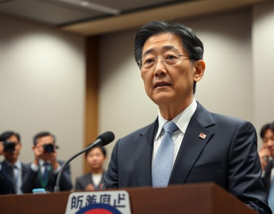 Bank of Japan Governor Kazuo Ueda announces monetary policy stance on Japan's financial conditions