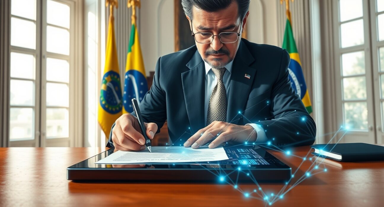Brazilian President Lula signing cryptocurrency confiscation bill to fund public security programs