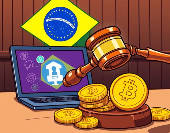 Brazilian cryptocurrency freeze legislation targeting cybercrime suspects with judicial oversight