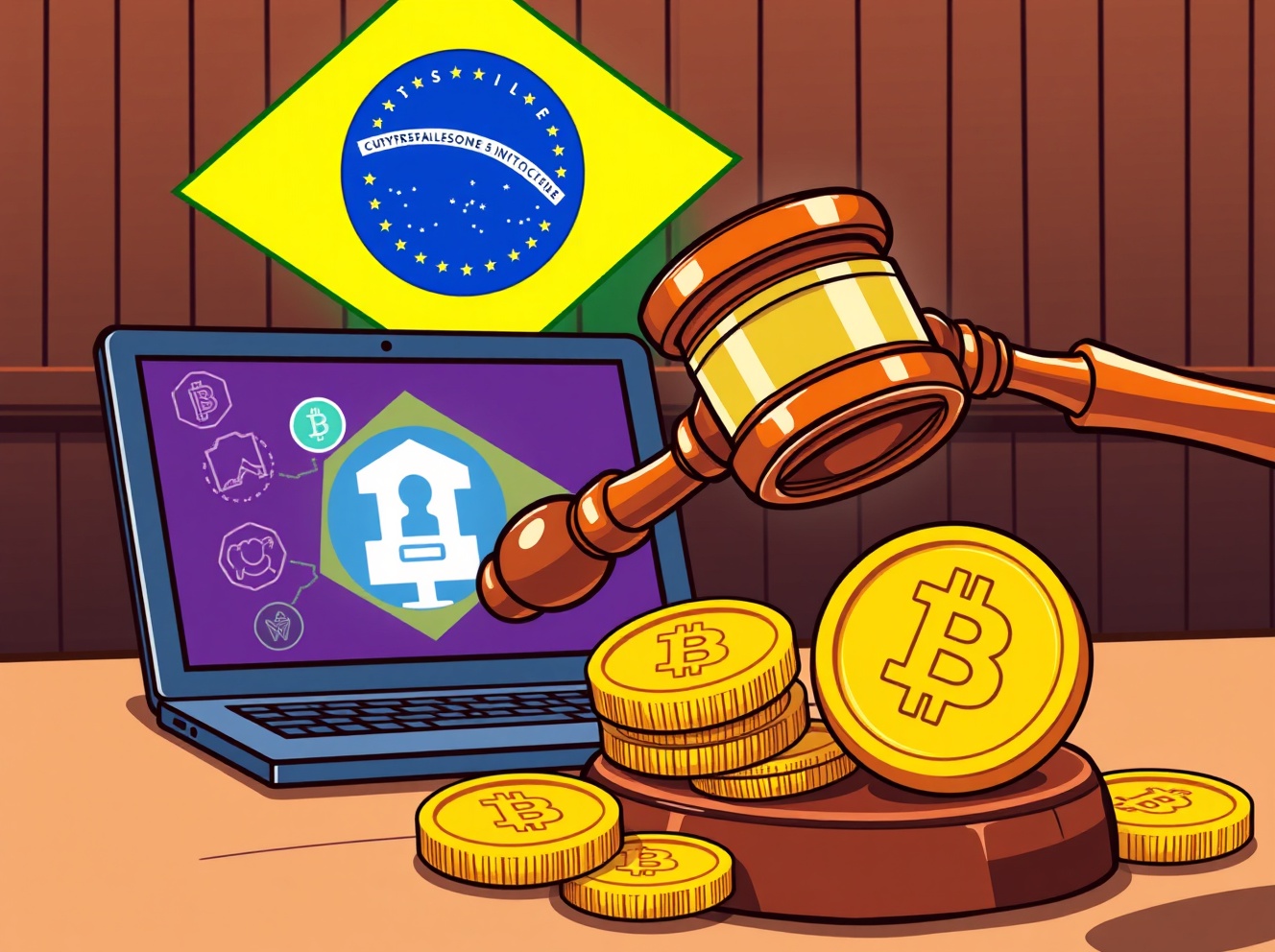 Cryptocurrency Freeze Shock: Brazilian Lawmaker’s Bold Move Against Cybercriminals