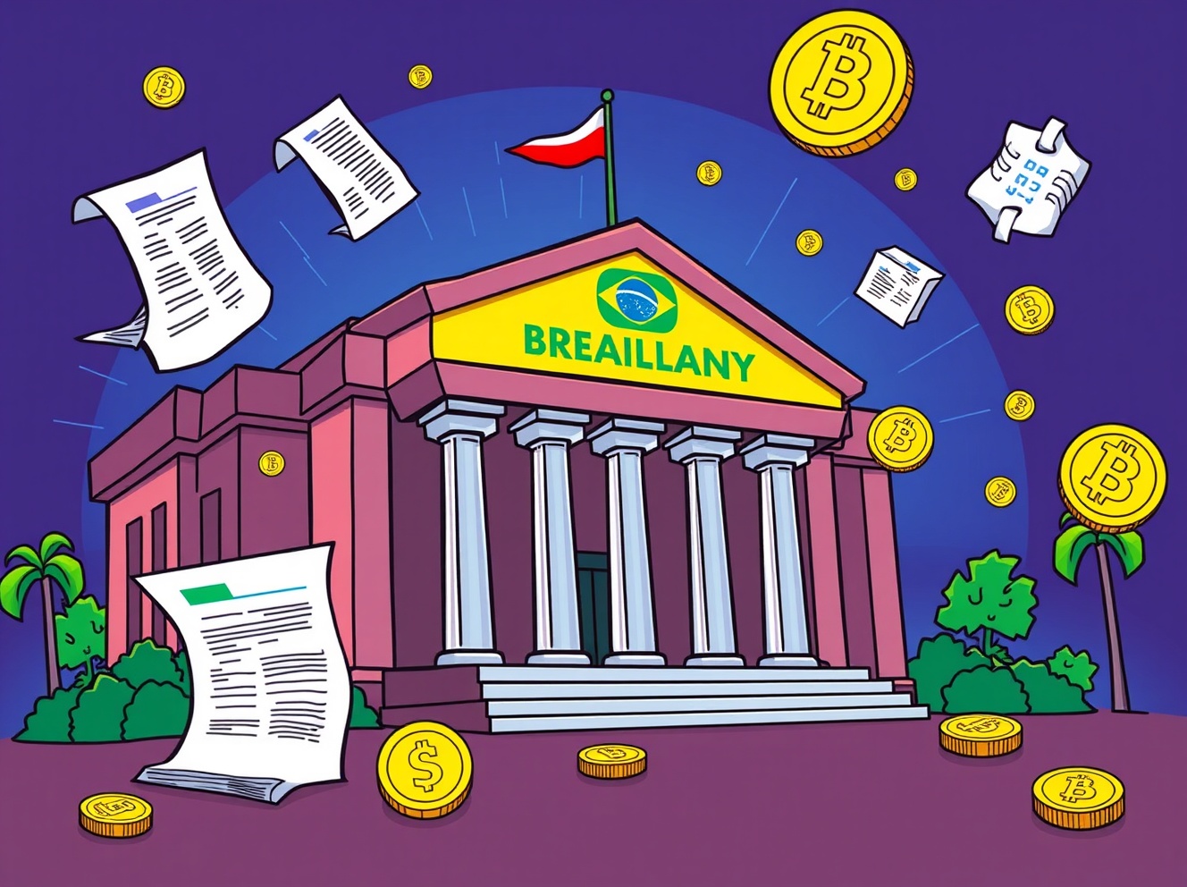 Revolutionary Shift: Brazil’s Central Bank Implements Strict New Cryptocurrency Trading Rules