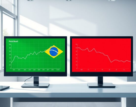 Comparative analysis of Brazil and Peru capital flow trends showing divergent investment patterns in Latin America
