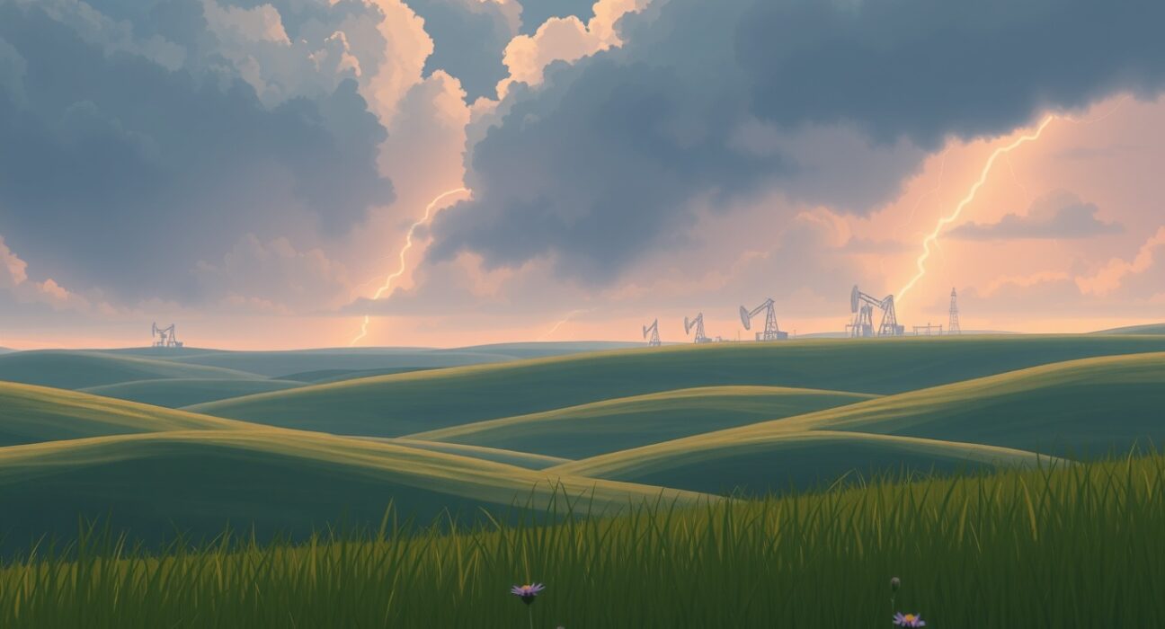 Brent crude oil market analysis showing geopolitical influences versus economic fundamentals affecting price trajectory