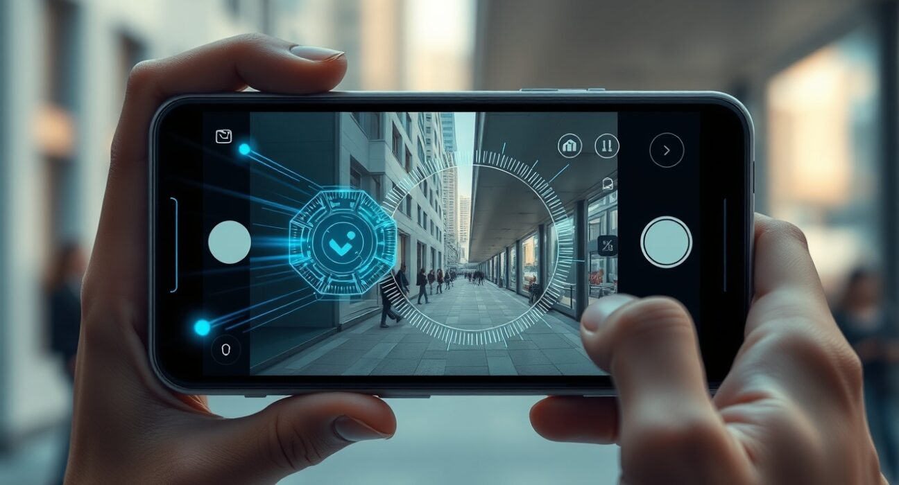 Brevis Vera ZK-based media verification system showing cryptographic authentication of smartphone