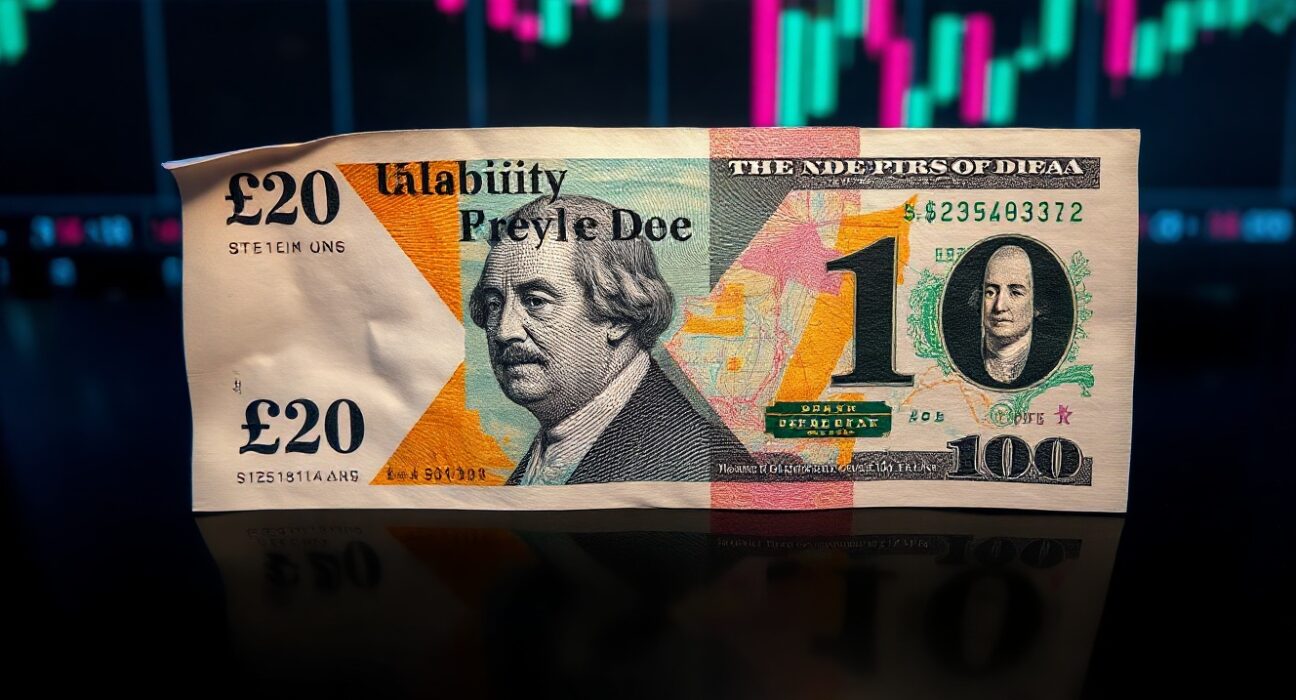 British pound and US dollar banknotes side by side, representing GBP/USD currency pair analysis