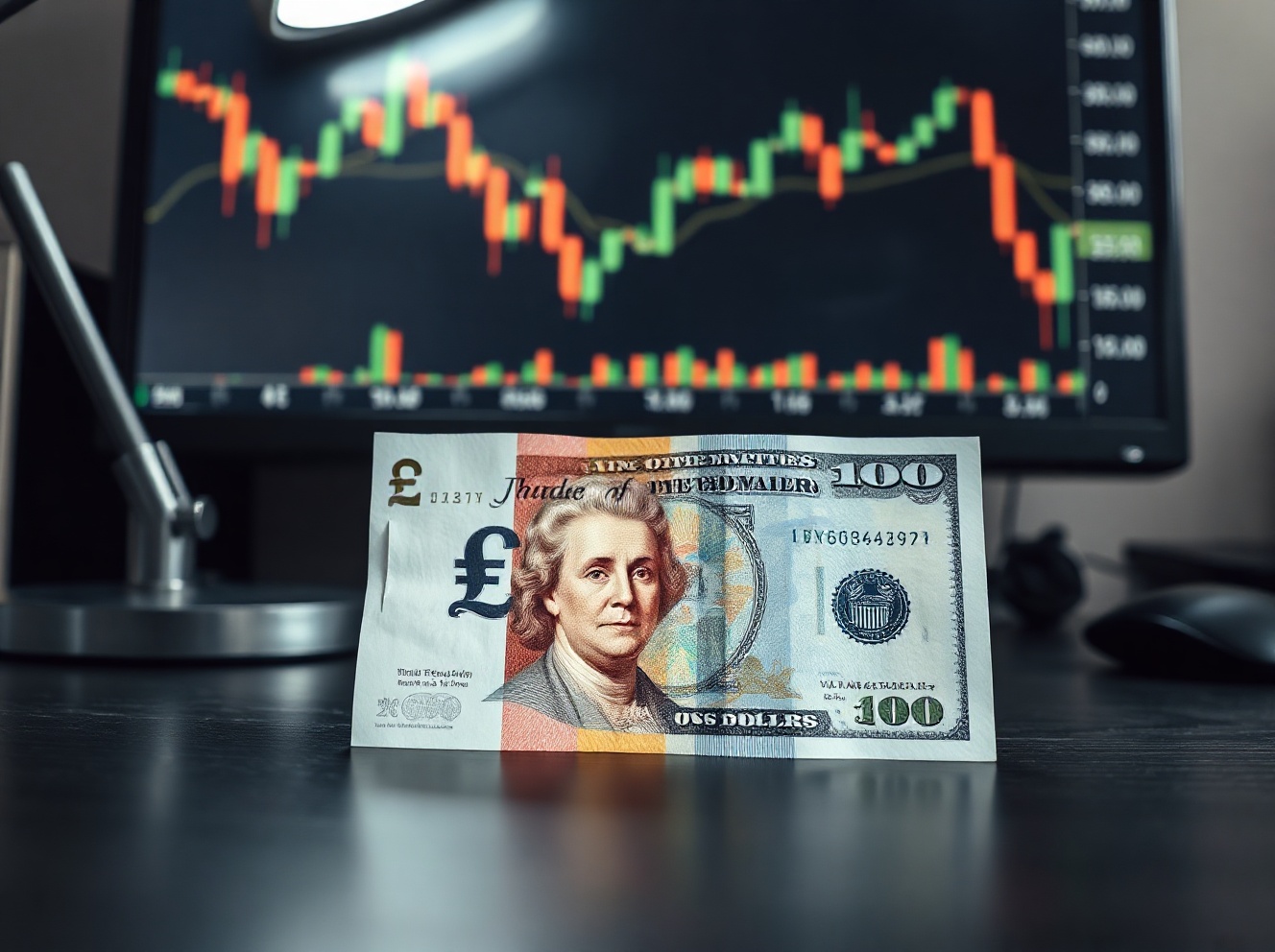 British Pound Eases From Weekly High Against USD as Iran Risks and UK Data Awaited