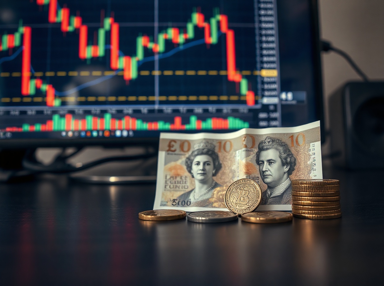 British Pound Edges Higher as Traders Await UK Jobs and CPI Data
