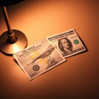 British Pound and US Dollar banknotes on a desk for a currency forecast article