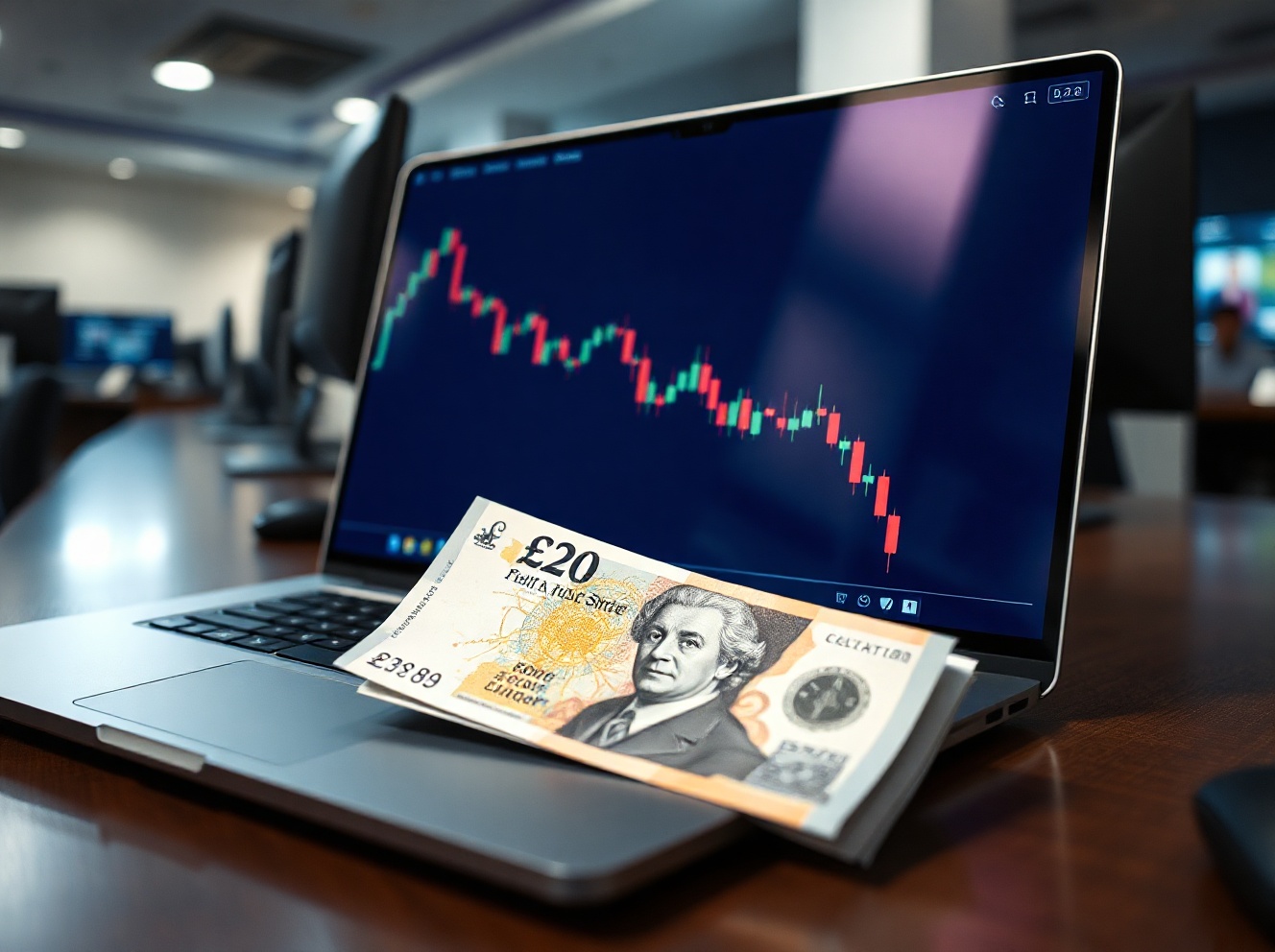 British Pound Holds Below 1.3450 as Disappointing UK Retail Sales Weigh on Sentiment
