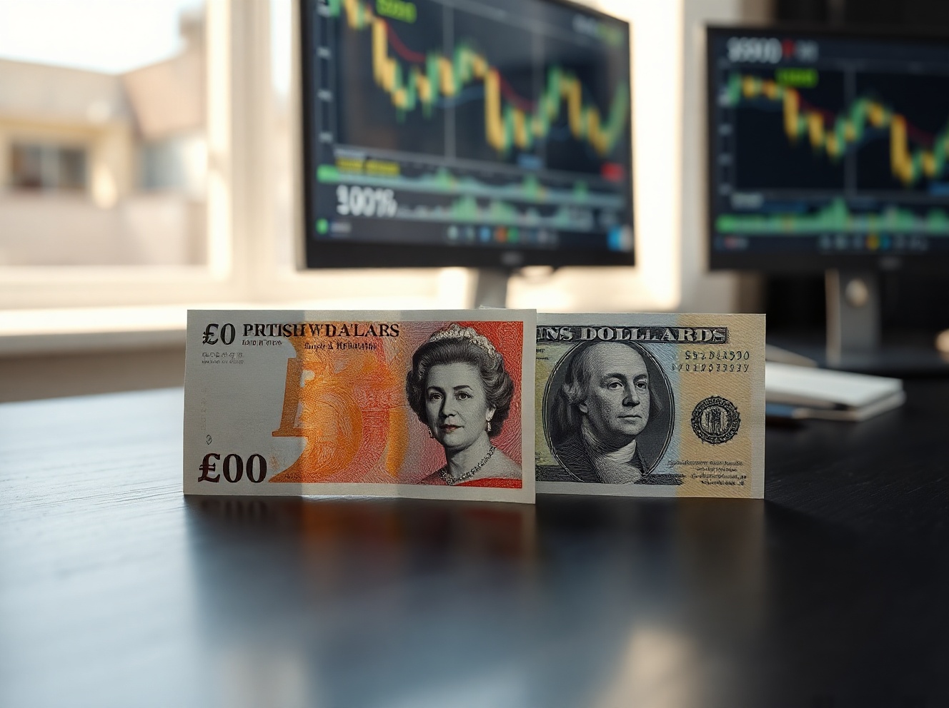 British Pound Rises Above 1.3400 on Hopes for US-Iran De-escalation