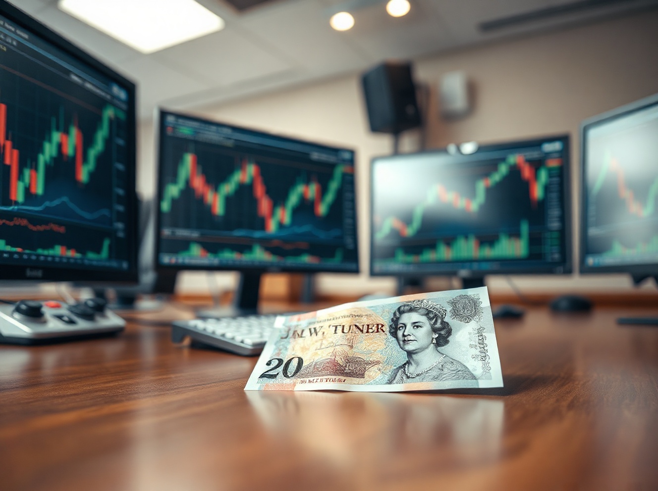 British Pound Holds Steady as Global Yields Pull Back, MUFG Reports
