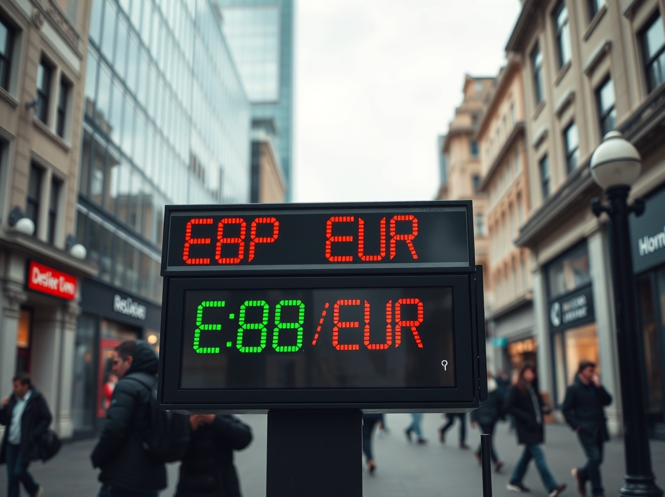 British Pound Holds Near Lows Against Euro After Mixed UK Employment Data