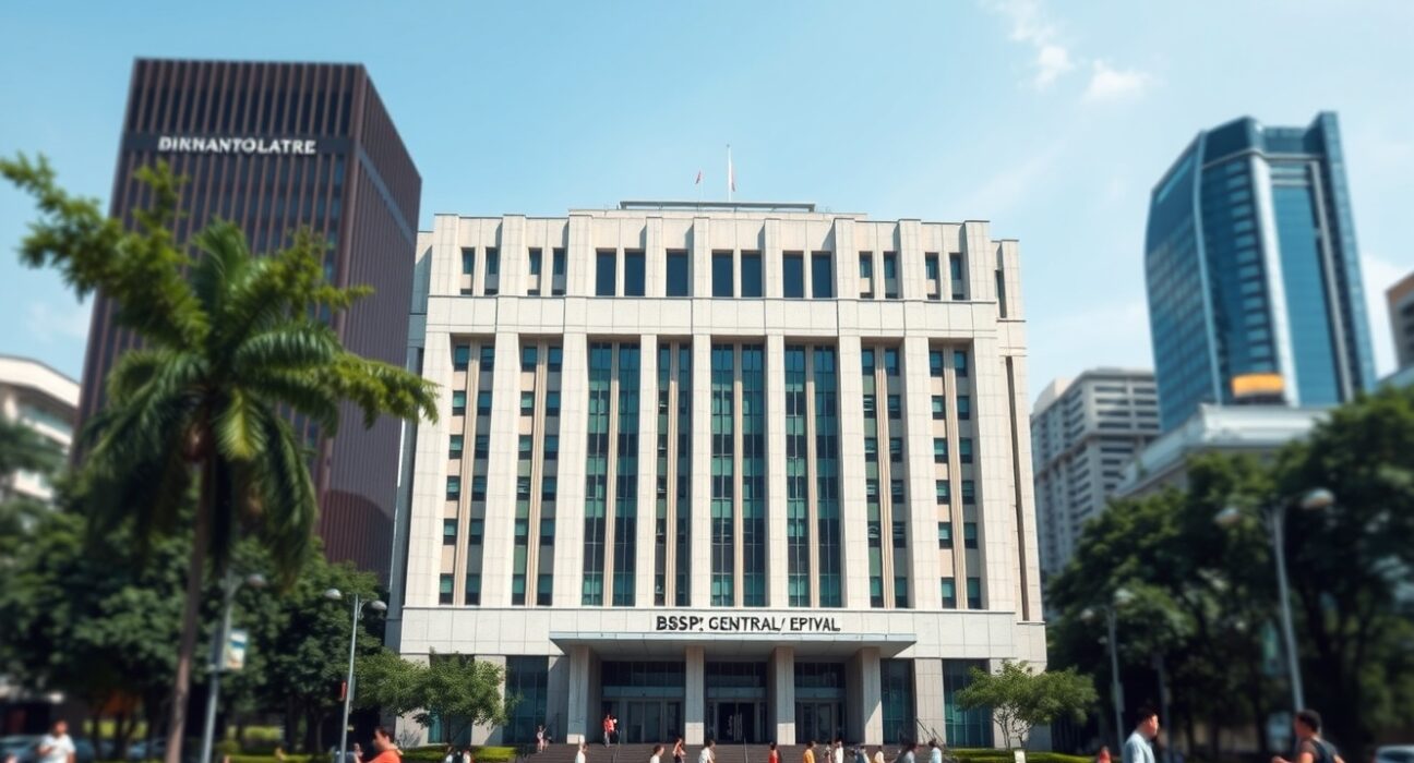 Bangko Sentral ng Pilipinas headquarters where monetary policy decisions are made