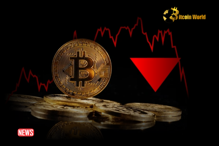 Bitcoin Price Down 10% Since End Of July 29, DOW Also Slips