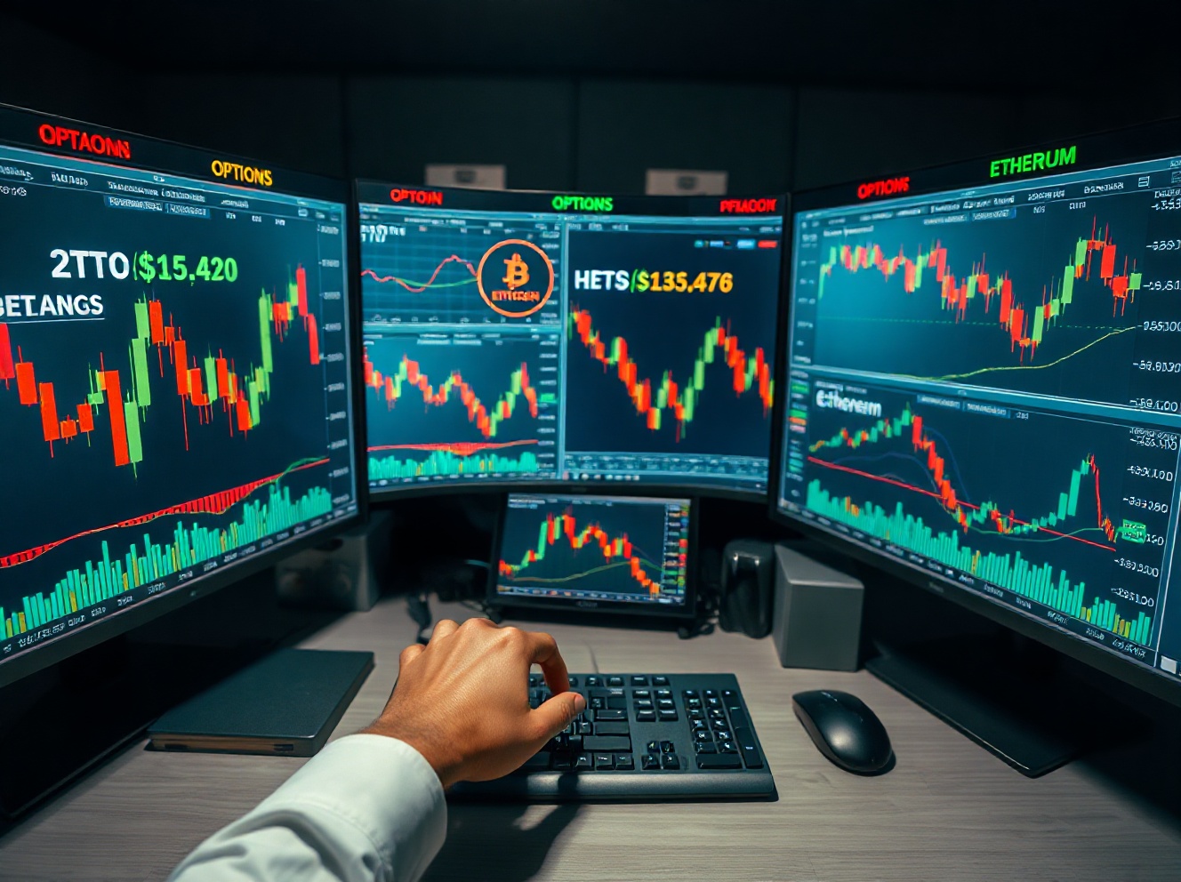 BTC and ETH Options Expiry Sparks Surge in Downside Hedging Demand