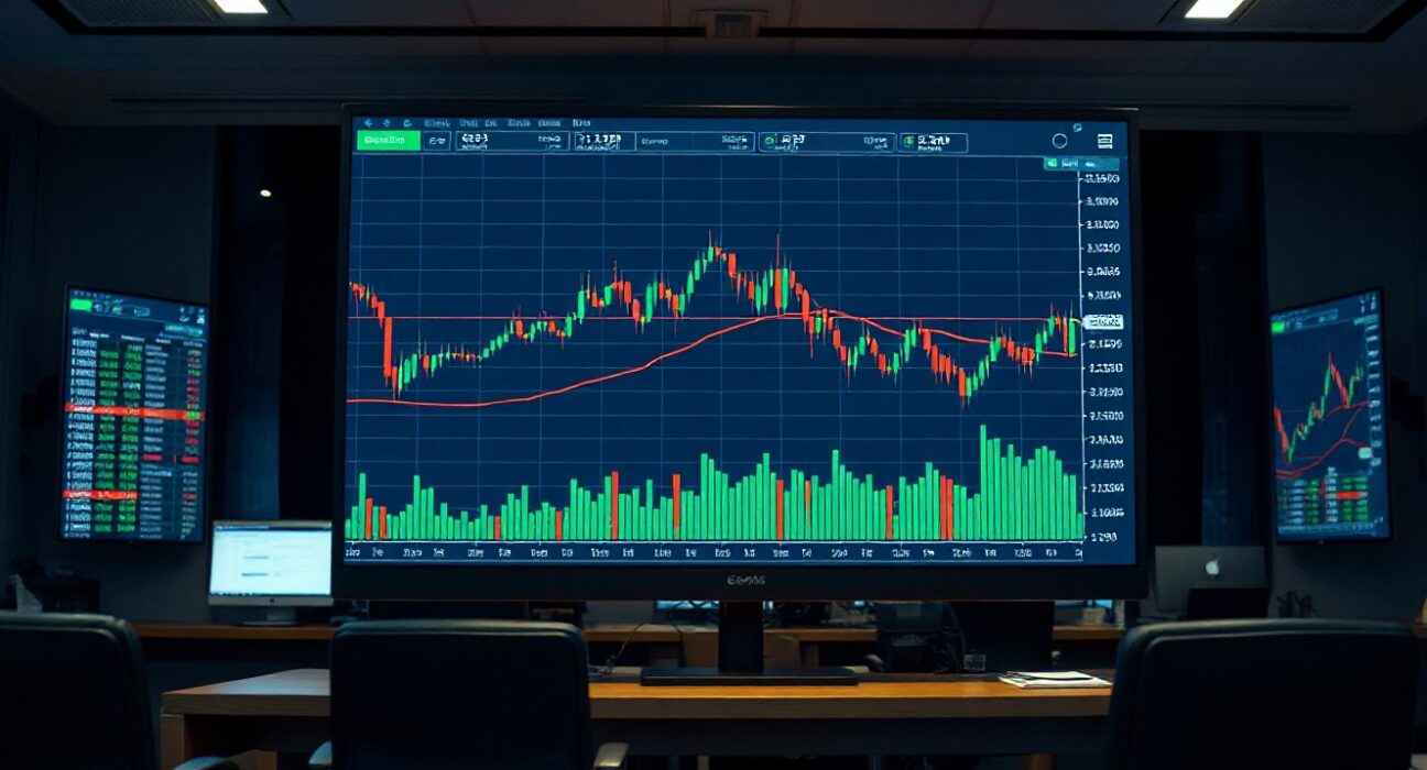 Bitcoin perpetual futures trading screen showing long and short ratios on major exchanges