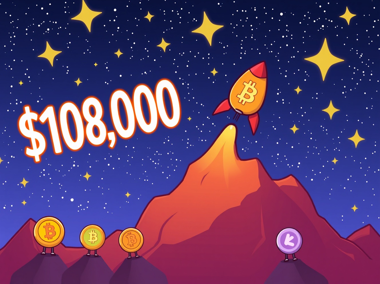 BTC Price Rockets: A Momentous Surge Above $108,000
